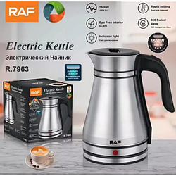 Електрочайник RAF R.7963 1,5 л 1500 Вт Чайник із неіржавкої сталі
