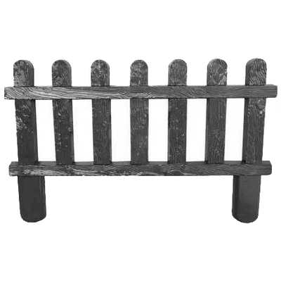 Форма для огорожі №12 Розміри: 1000х630х40 мм; форми для огорож з АБС пластику