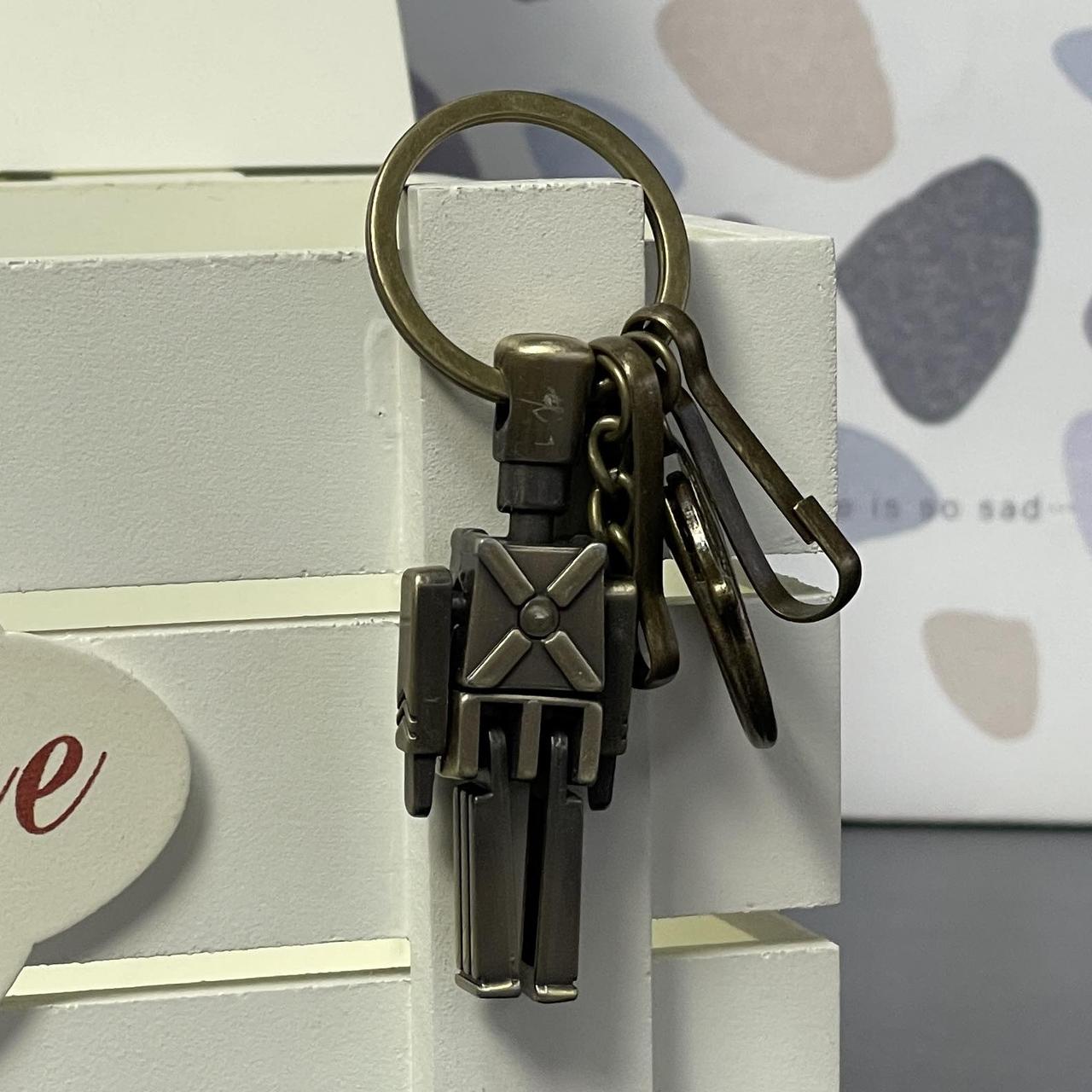 Брелок "Солдатик", металевий, золотий, Брелок "Солдат", фото 1