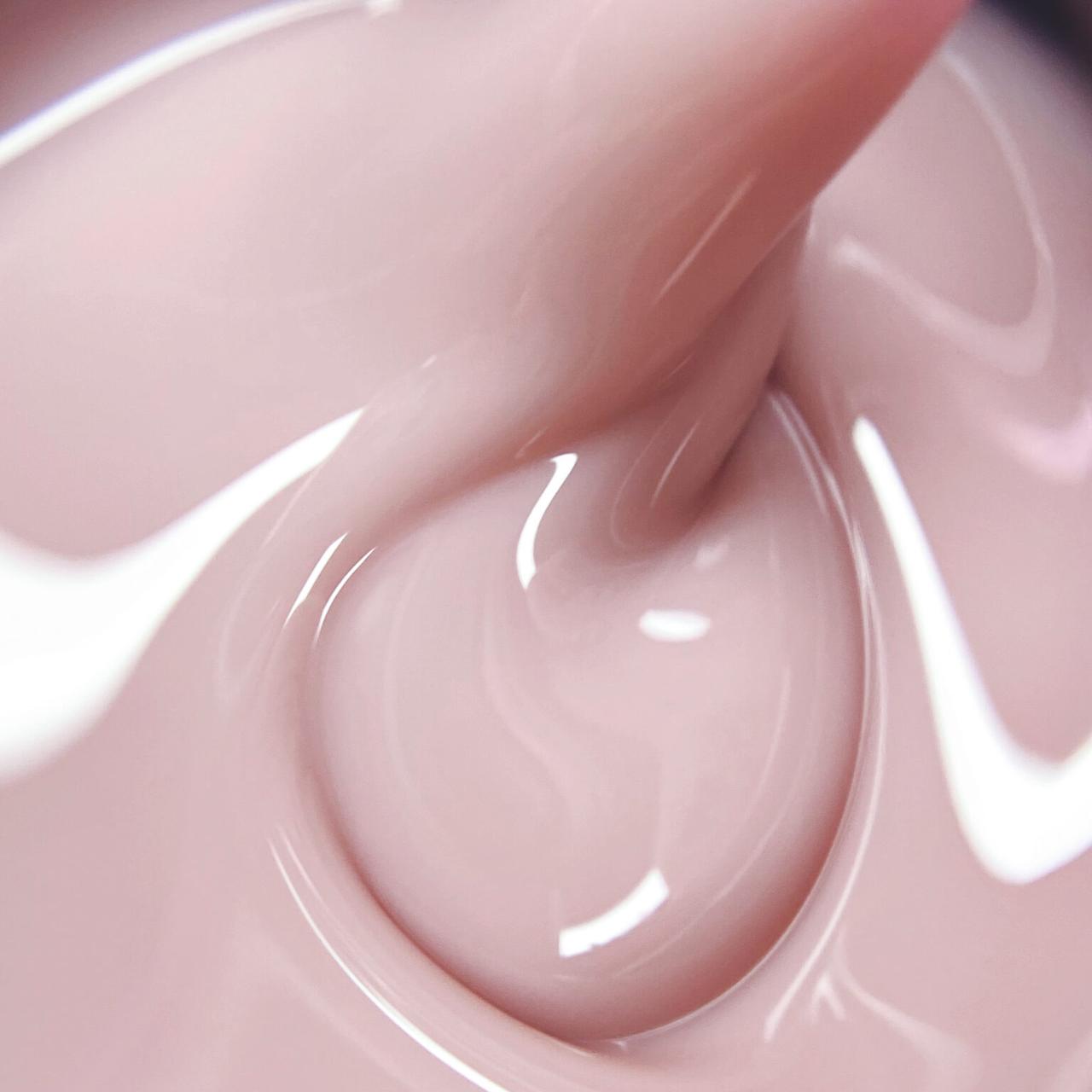 Камуфлююча база для нігтів Rubber Base Nika Zemlyanikina Creme Brulee у баночці, 30 мл, фото 1