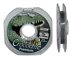 Волосінь Jaxon Crocodile Premium 25m 0.10mm 2kg