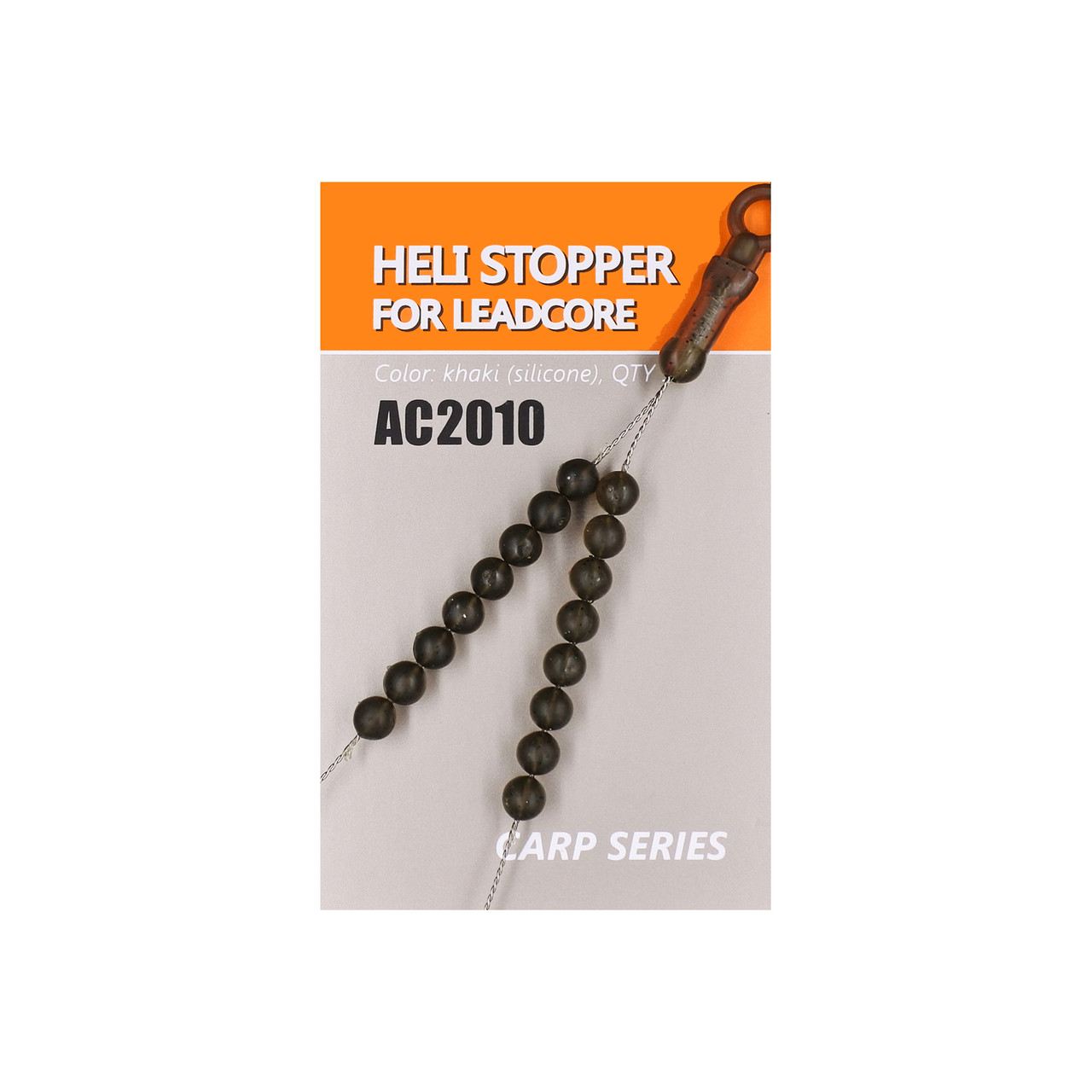Стопор для монтажу гелікоптер 5.5мм ORANGE Heli stopper (16 шт/уп.) (AC2010)