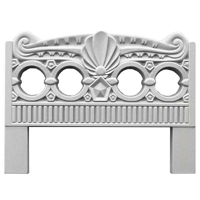 Форма для огорожі №5 Розміри: 800х600х40 мм; форми для огорож з АБС пластику