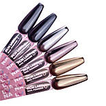 Набір втирок для нігтів LUNA Iron Lady 6 штук, фото 2