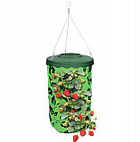 Підвісний горщик для томатів та полуниці, плантатор 35 x 24 x 36 см Garden Line LAR1886 мішок для вирощування овочів і ягід, фото 2