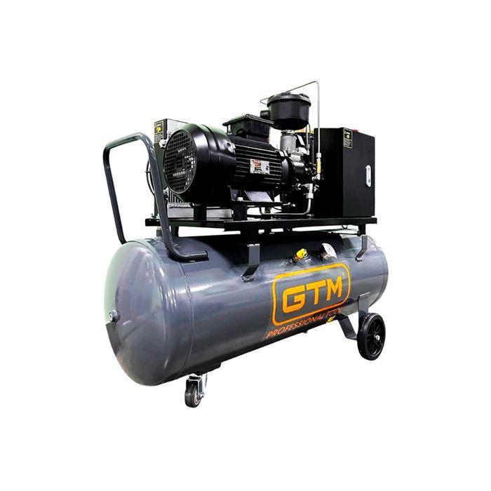 Гвинтовий повітряний компресор 150 л GTM DLG4V 380 масляний (DLG4V 380) (27292)