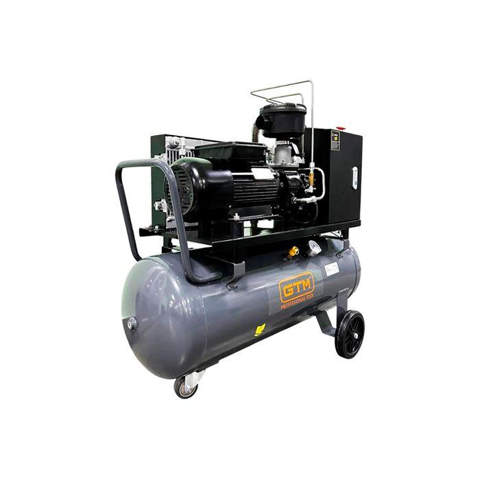 Гвинтовий повітряний компресор 100 л GTM DLG3V 230 масляний (DLG3V 230) (27290)