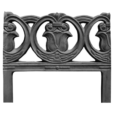 Форма для огорожі №10 Розміри: 1000х900х45 мм; форми для огорож з АБС пластику