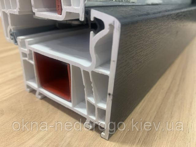 Металопластикові вікна Veka WHS 72 фото © Вікна Недорого