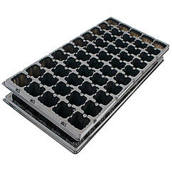 Касета для розсади 50 осередків 45х45х50 мм + піддон Кіссон
