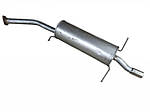 Глушник Мазда 626 (Mazda 626) 91-97/MX6 91 - 1.8 i/2.0 i kat (12.05) Polmostrow алюминизированный