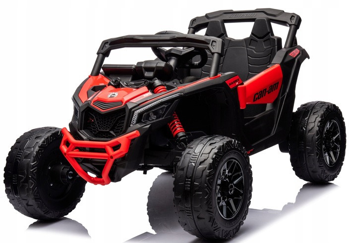 Автомобіль акумулятора Buggy Can Am Maverick Turbo RR 4x200W 24V 7Ah Червоний Авто для дітей на акумулятор, фото 1
