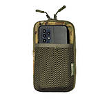 Тактична сумка для телефону, тактичний компакт органайзер, компакт сумка гаманець. мультикам, фото 3