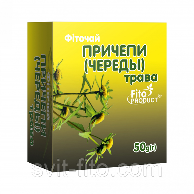 Череда (Причепа) трава 50г Фітопродукт