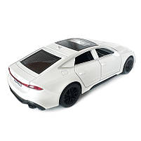 Іграшкова машинка металева Audi RS 7 Sportback (Ауді RS 7 Спортбек) «Автоексперт», біла, батар., світло, звук, відкр. двері, від 3, фото 5