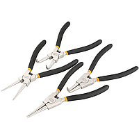 Набір щипців для стопорних кілець 4шт Tolsen Tools 10097