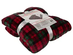 Плед 160x200 см Ruhhy 24826 універсальний двосторонній покривало для дому офісу B_2486