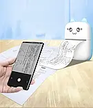 Фотопринтер міні Cat Izoxis 22272 + 11 рулонів портативний мобільний B_2487, фото 8