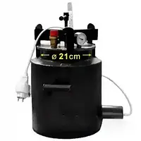 Автоклав гвинтовий Електро PRO-10Е горловина 21 см 10бх0.5л або 5бх1 л електричний + регулятор B_2490