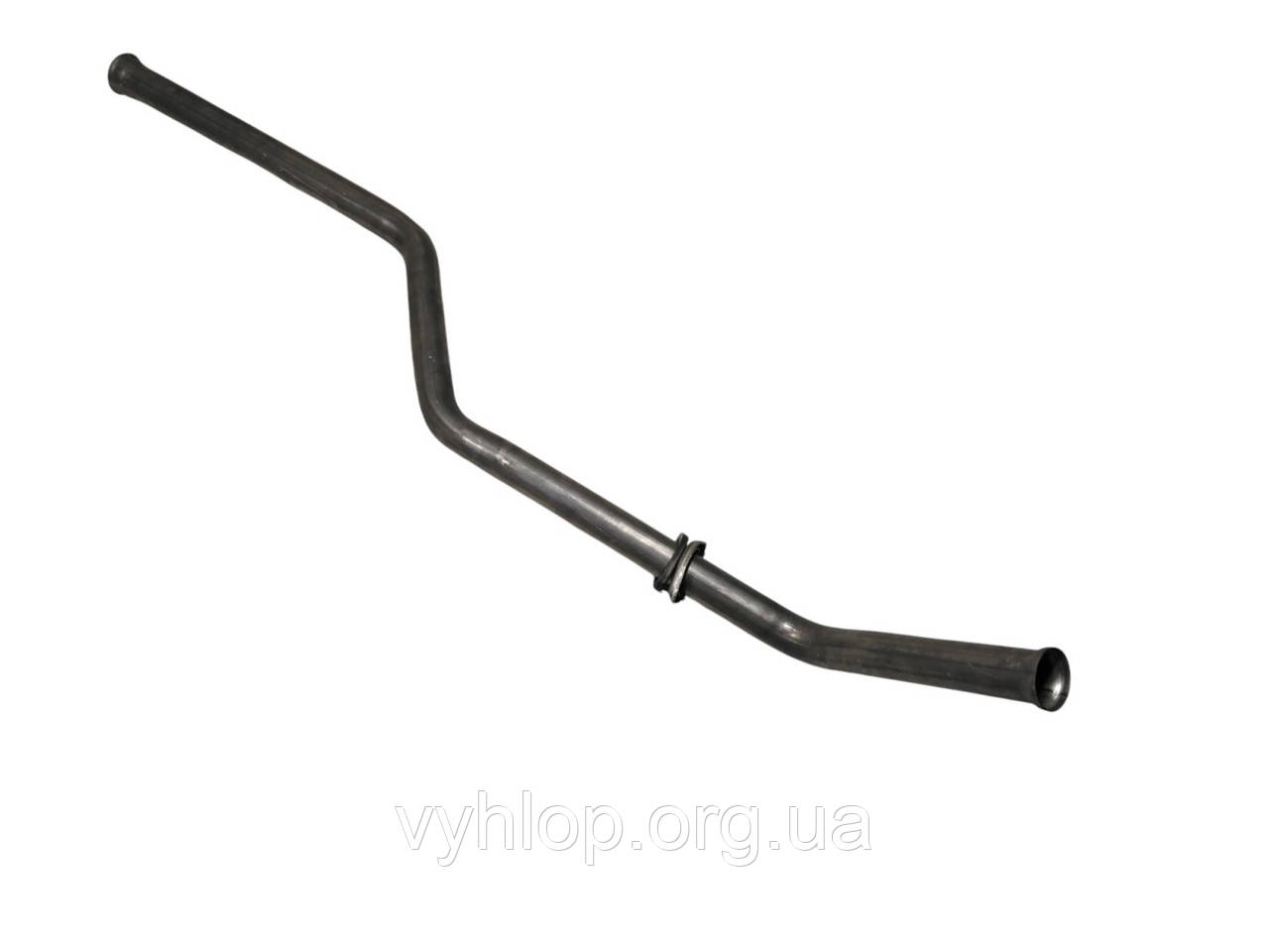 Труба приймальна Мерседес В124 (Mercedes W124) E200D 93-95/200D/TD 85-93 (13.200) Polmostrow алюминизированный, фото 1