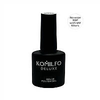KOMILFO No Wipe Top No Filters, топ для гель-лаку без липкого шару БЕЗ УФ-фільтрів, 8 мл