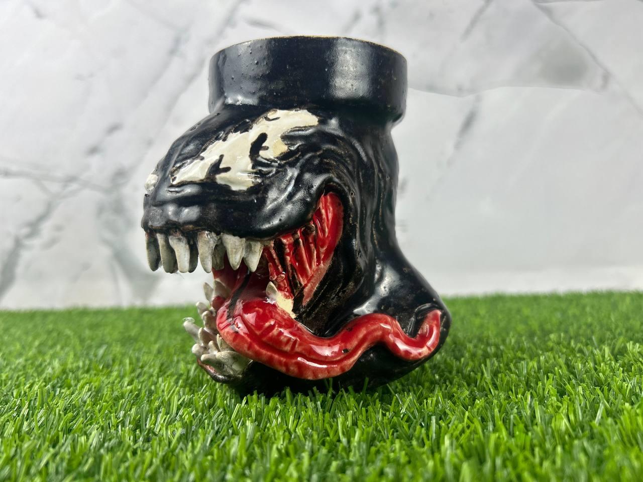 Керамічна чаша для кальяну Monster Bowls VENOM GLZ – ефектний дизайн та відмінна тяга