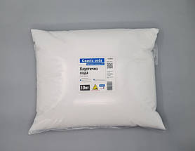 Каустична сода 10кг, Натрій гідроксид, Луг, Каустик