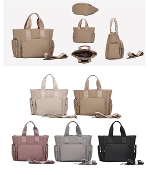 Сумка жіноча містка на блискавці 34*22 см у різних кольорах Sasha