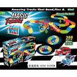 Гнучкий гоночний трек, що світиться Magic Track, 388 деталей, фото 2