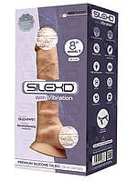 Реалістичний вібратор на присосці SilexD Vetus Vibro Flesh 20см