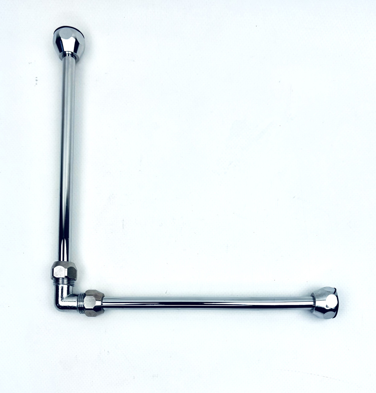 Гнучка підводка хромована 50см (25+25) бумеранг XL мідна d10мм 1/2"ВВ FLEXY CHROME