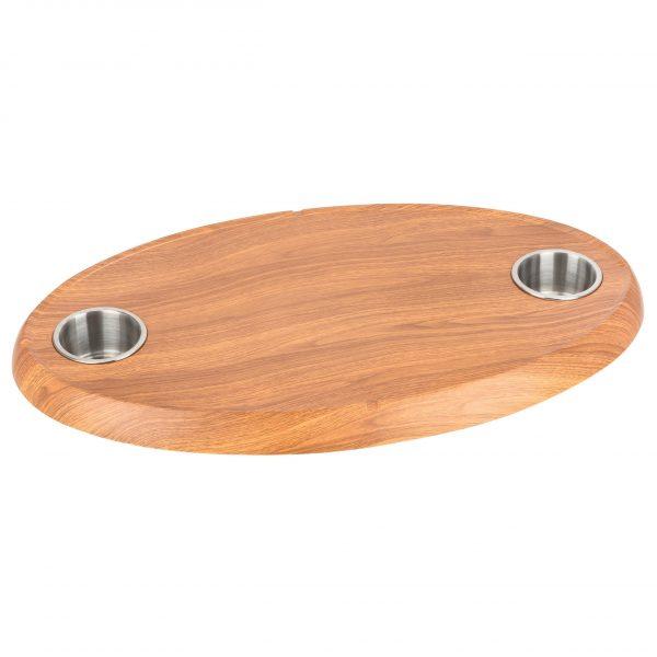 Кришка Столу Овальна, Під Тик. 450X750Mm Hf68-500Tw