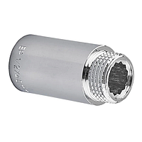 Подовжувач Europroduct EP.E040.Chr - 1/2"MF-40мм хром (EP6126)