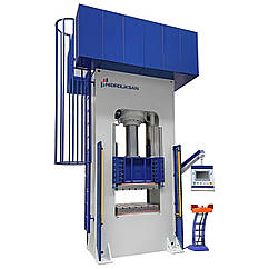 Гідравлічний прес із нагріванням плит HHRP 100 HIDROLIKSAN