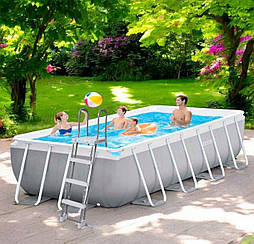 Каркасний басейн Intex 26790, 400*200*122 см, сходи, насос (2006 л/ч)