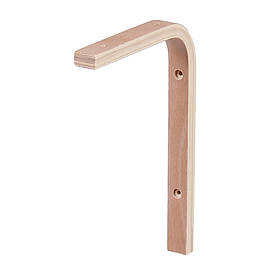 Дерев'яний кронштейн г-подібний Larvij 200x20x150 мм Сосна (L5002)