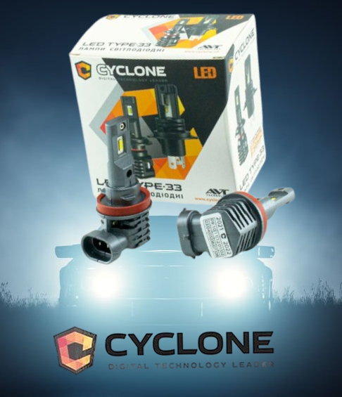 Світлодіодні лампи LED CYCLONE 12V, фото 1