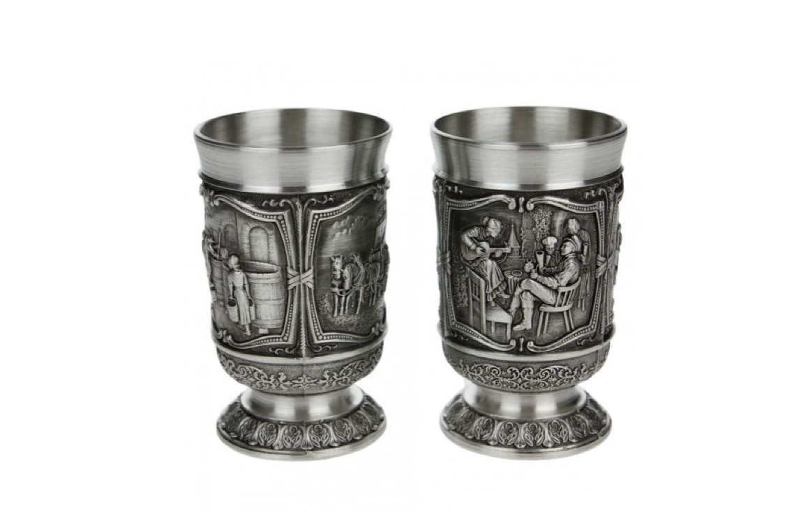 Набір чарок SKS Artina 2 шт. Glasses Gambrinus, 6 cм (10418a), фото 1