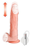 Фалоімітатор на присосці з вібрацією Real Body Magic Ram 21см