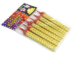 Свічки в торт феєрверк TF-1 (6шт/уп) 10см