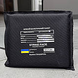 М'який балістичний пакет Добронь, 2 клас, бічний захист, 150х130 мм, синтетичний кевлар + НВМПЕ, захист ДСТУ 2, фото 2