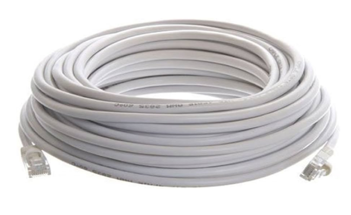 Кабель LAN CAT5 20 м білий