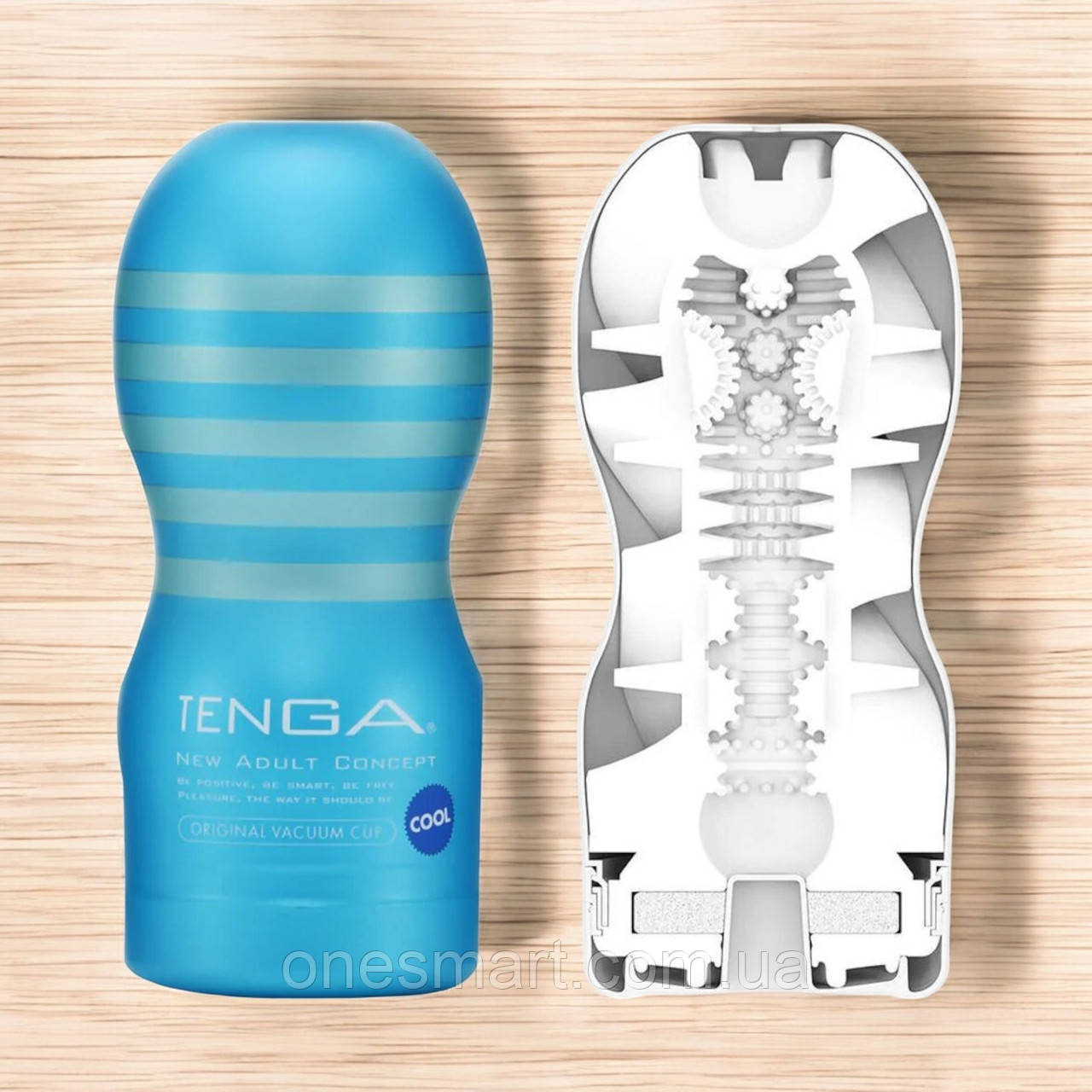 Мастурбатор Tenga Deep Throat Cup з охолоджуючим мастилом для глибокого мінету потужне всмоктування, фото 1