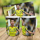 Набір дитячий Футбол Кріштіану Роналду рюкзак 36х27см сумка-бананка, кружка з принтом для хлопчика (01611), фото 9