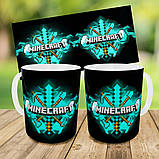 Набір дитячий Майнкрафт Кріпер "Minecraft" рюкзак 36х27см сумка-бананка, кружка з принтом для хлопчика (01554), фото 9