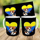 Набір дитячий Пес Патрон рюкзак 36х27см сумка-бананка, кружка з принтом для хлопчика (01571), фото 9