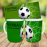 Набір дитячий Футбол рюкзак рюкзак 36х27см сумка-бананка, кружка з принтом для хлопчика (01603), фото 9