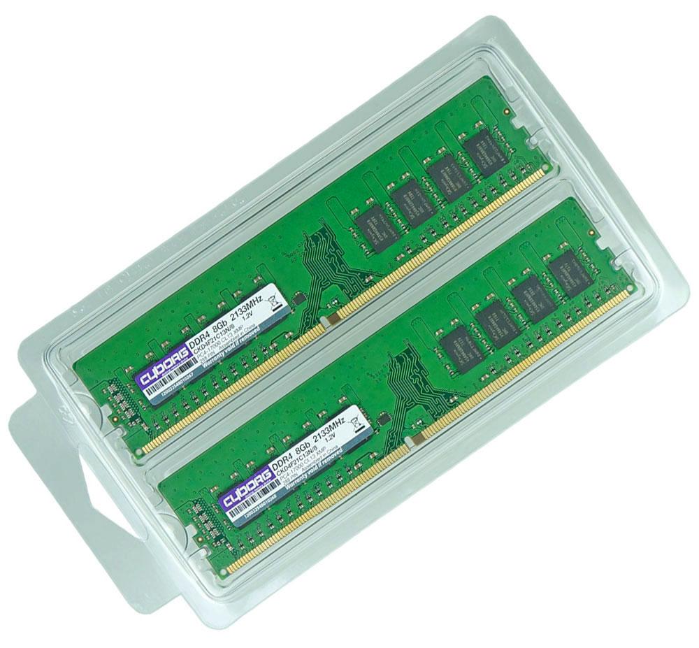 DDR4 16GB 2133MHz PC4-17000 оперативна пам'ять - комплект ДДР4 16 Гб 1.2v (CKD4F21C13N/16), фото 1