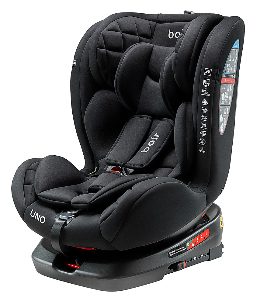 Автокрісло Bair Uno 360 i-size Iso-fix TB-01 total black