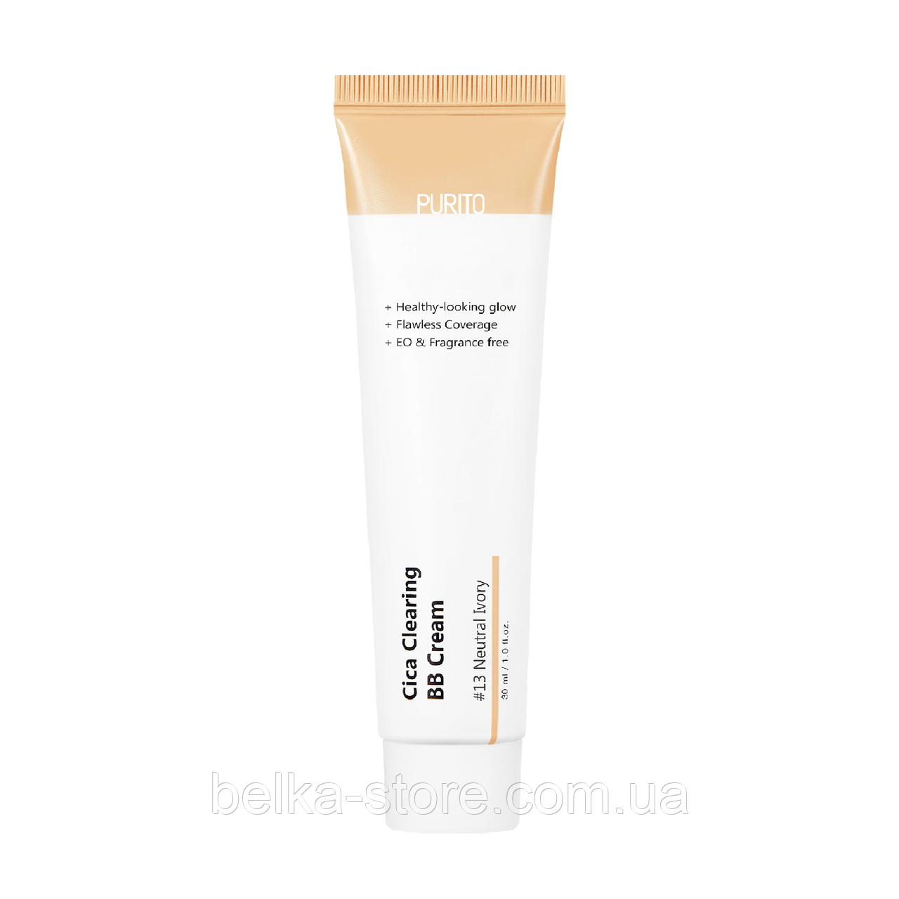 Purito – Cica Clearing BB Cream #13 Light Beige – BB-крем з екстрактом центелли азіатської – 30ml, фото 1